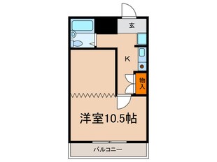 ラフォーレ・ブランシュの物件間取画像